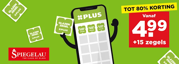 Sparen met de app voor kristalglas