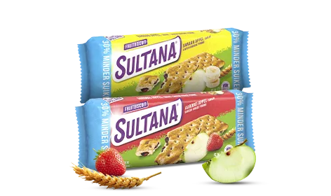 Sultana 30% minder suiker