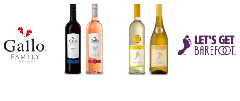 Barefoot en Gallo wijnen 25% korting. Geldig van 29 oktober t/m 4 november