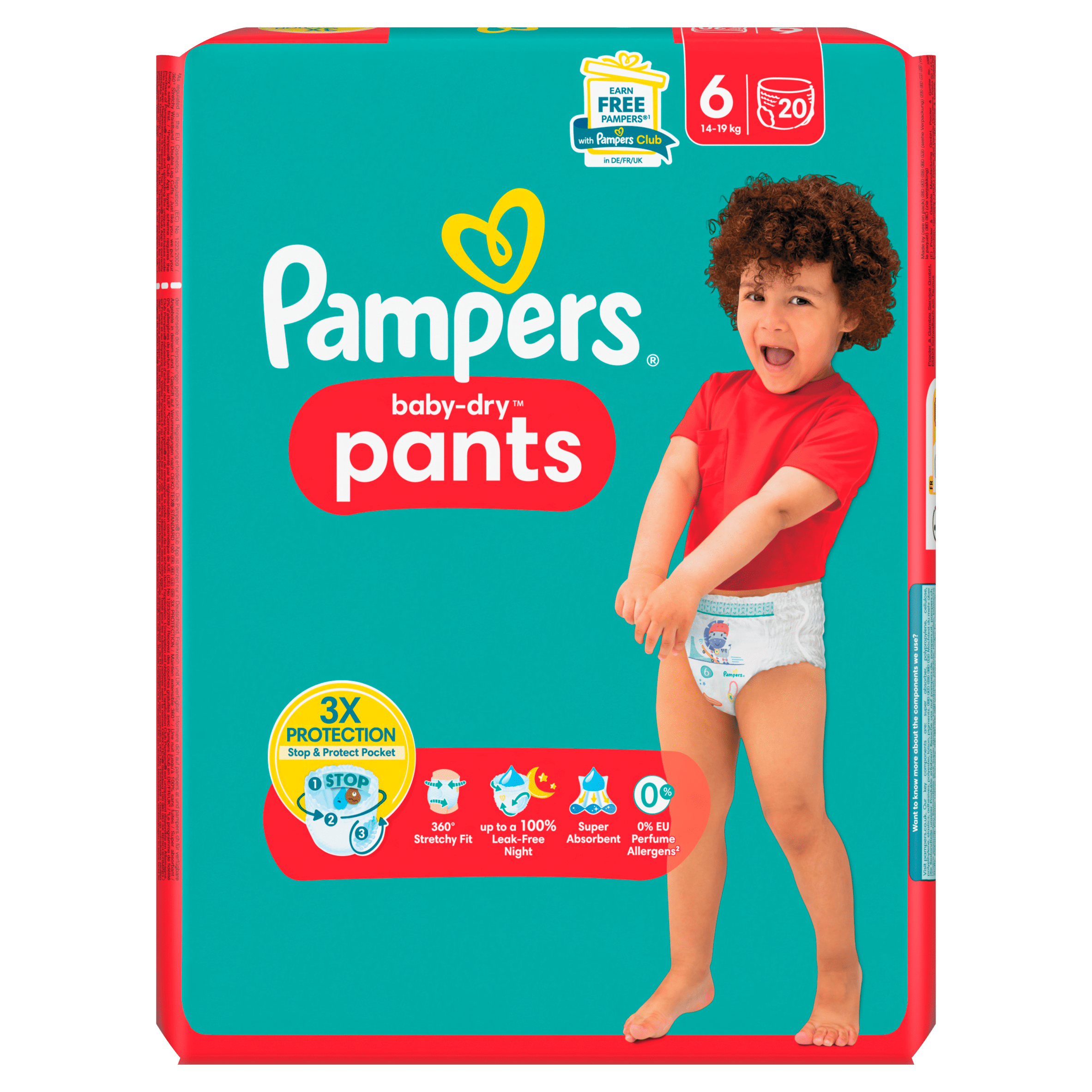 Pampers Baby Dry Pants Maat 6 Key Size Per Zak 20 St