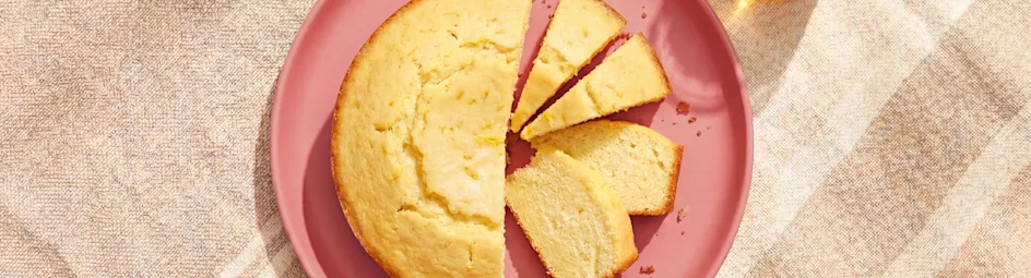 Zomerse citroen-yoghurtcake