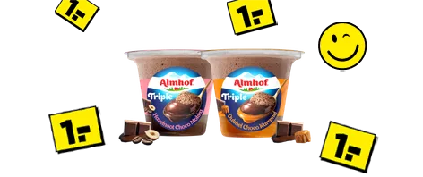 Almhof Triple voor 1 euro. Geldig van 7 t/m 13 oktober
