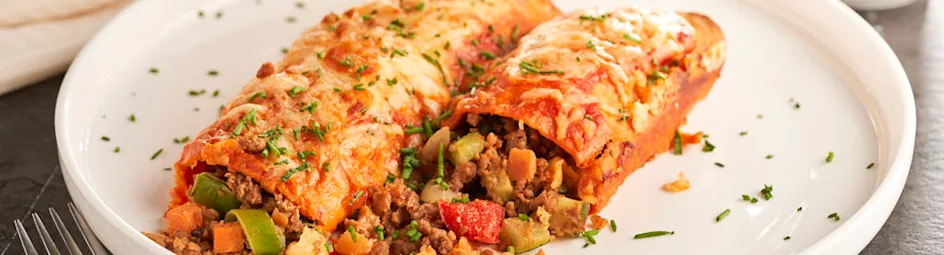 Vegetarische enchilada’s
