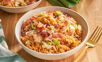 Preipasta met bacon
