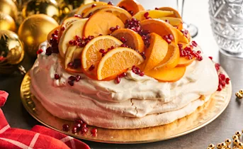 Pavlova met tropisch fruit