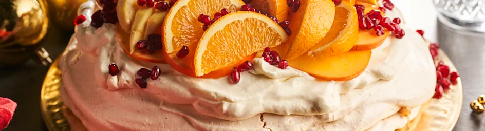 Pavlova met tropisch fruit