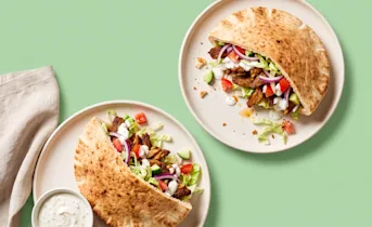 Broodje shoarma met knoflooksaus