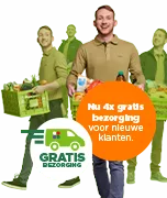 4x Gratis bezorging