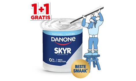 Alle Danone Skyr 1+1 gratis