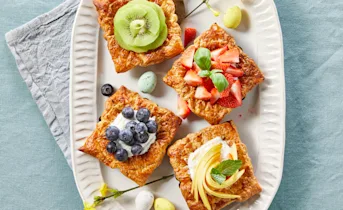 Vanille-fruittaartjes