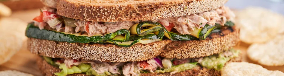 Clubsandwich met homemade tonijnsalade