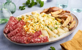 Asperges a la Flamande