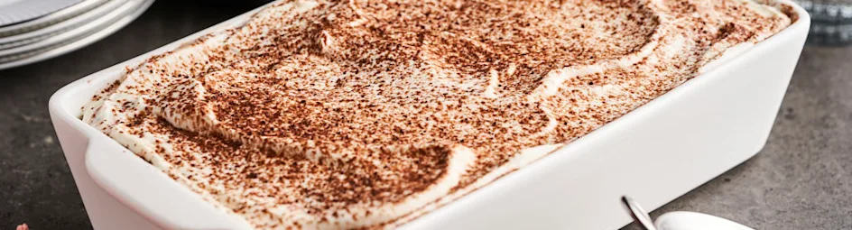 Snelle chocoladetiramisu met kersen