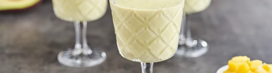 Mangolassie met avocado