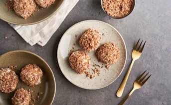 IJstruffels met chocolade en speculaas