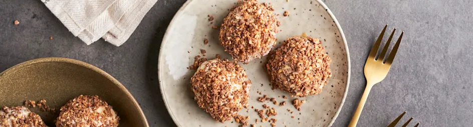 IJstruffels met chocolade en speculaas