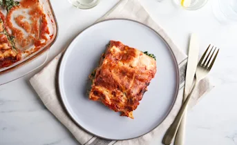 Cannelloni met spinazie en ricotta