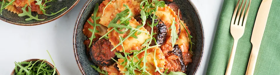 Ravioli alla norma