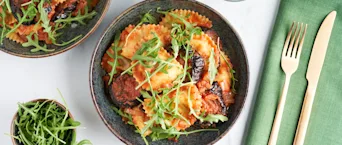 Ravioli alla norma