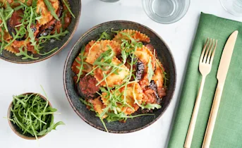 Ravioli alla norma