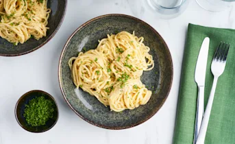 Supersnelle cacio e pepe pasta