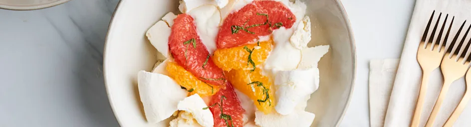 Eton mess met citrusfruit