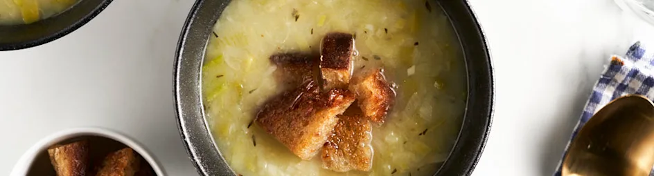 Romige aardappelsoep