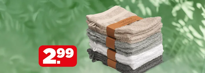 Everyday Luxury washandjes.