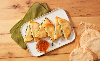 Pitabroodjes tosti met chili honing