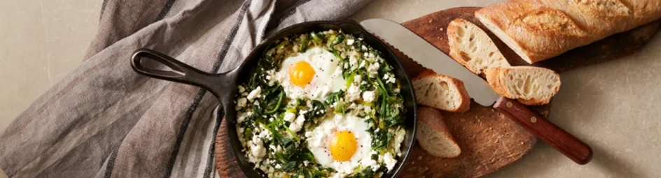 Shakshuka met bloemkoolrijst