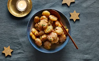 Krieltjes met peterselieboter