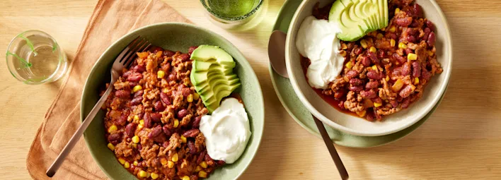 Chili con carne met kidneybonen