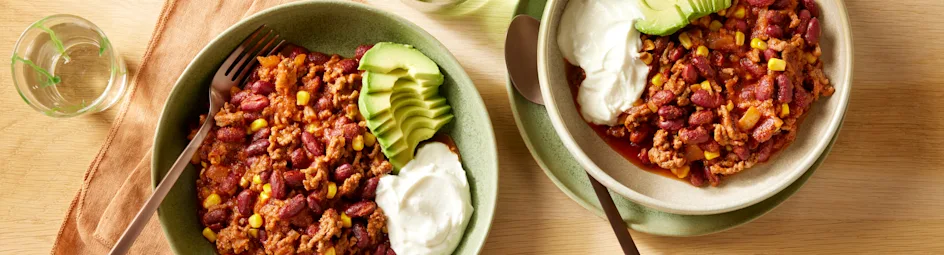 Chili con carne met kidneybonen