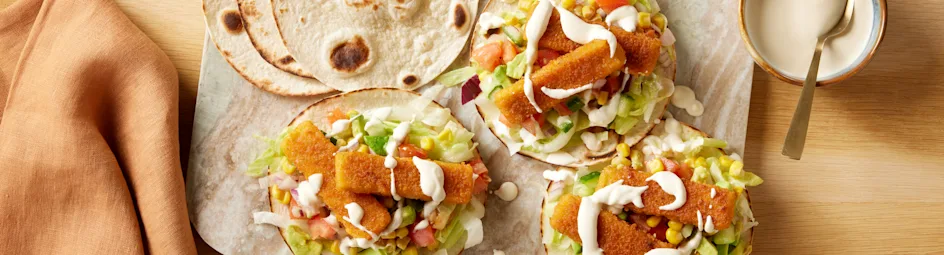 Vissticks taco’s