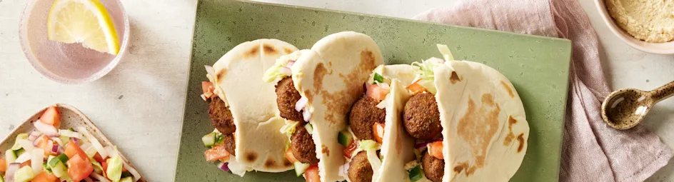 Pita falafel