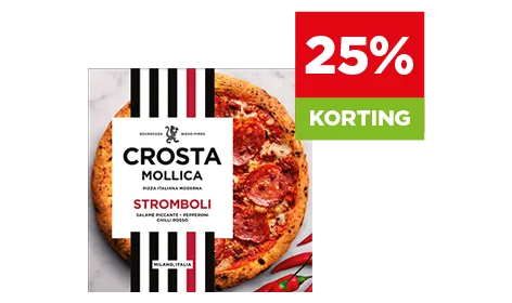 Crosta Mollica pizza