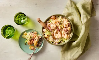 Tonijn salade met croutons