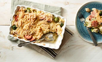 Spruiten stamppot met worst