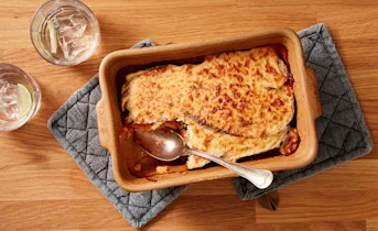 Aubergine ovenschotel
