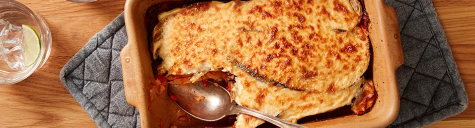 Aubergine ovenschotel