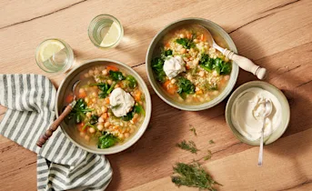 Groentesoep met bulgur