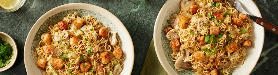 Noodles met tofu