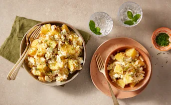 Gepofte aardappelsalade