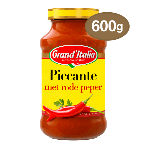 Grand Italia Piccante Pastasaus Per Pot 600 G PLUS