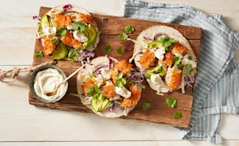 Taco’s met lekkerbekje