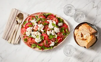 Tomatensalade met mozzarella
