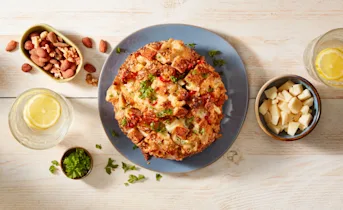 Borrelbrood met geitenkaas