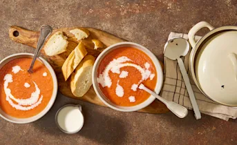 Geroosterde tomatensoep