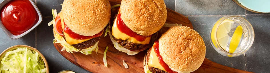 Klassieke cheeseburger