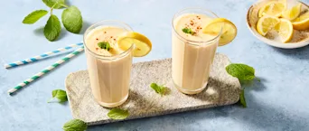 Tropische vegan smoothie